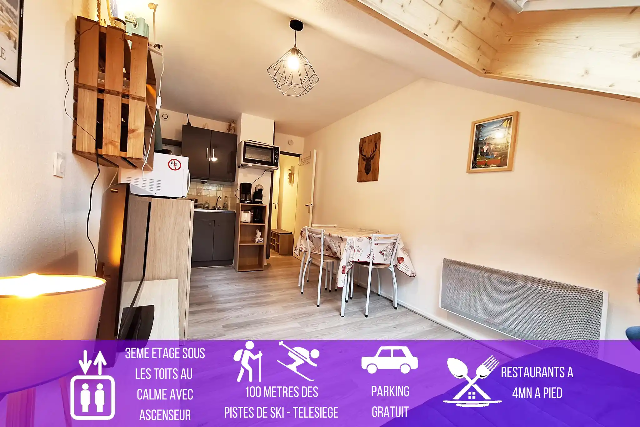 Location appartement à Bolquère Pyrénées 2000 Font-Romeu au pied des pistes